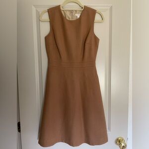 J.Crew Cognac Wool Blend Dress